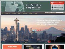 Tablet Screenshot of genisyscorp.com